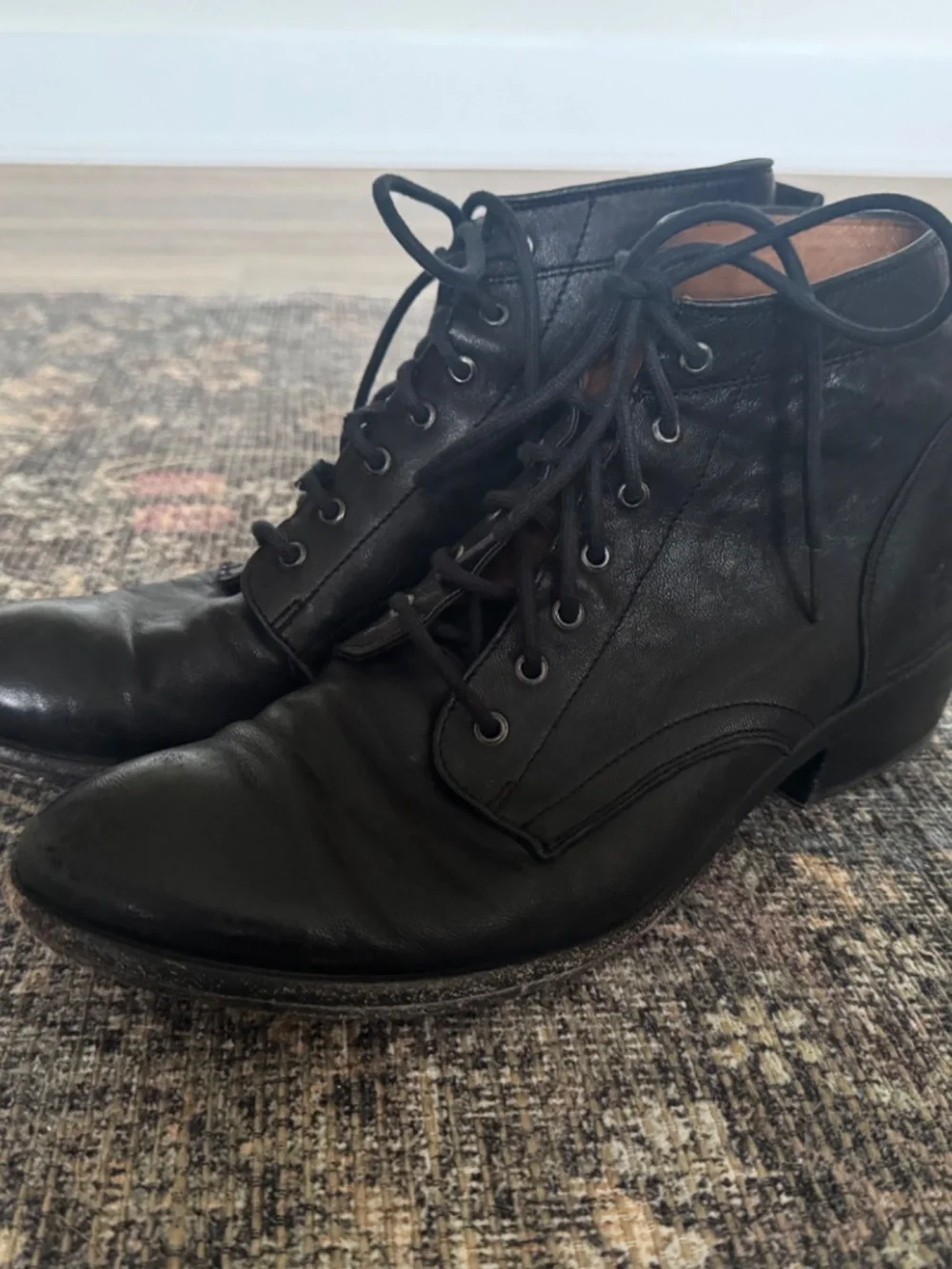 Frye Lace Up Boots